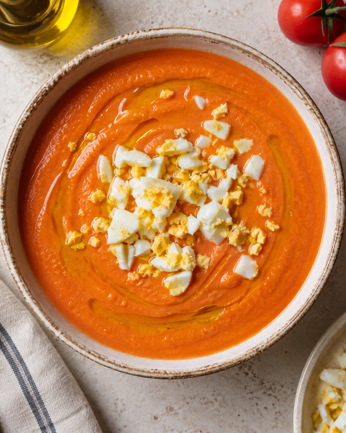 Salmorejo : la soupe froide où l'huile n'est pas un détail